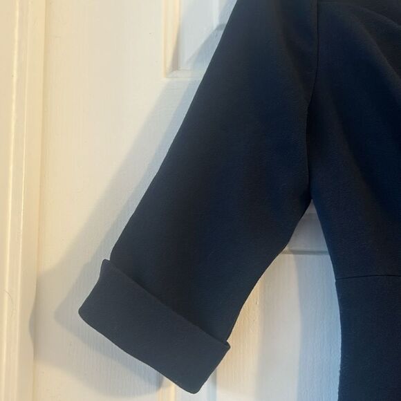 Black Halo famous Jackie O dress navy. Very versatile. - Picture 8 of 12